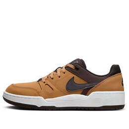 Кроссовки full force low premium 'flax baroque brown white velvet brown' Nike, мультиколор hf7734-200 | flax/baroque brown/white/velvet brown