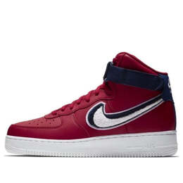 Кроссовки air force 1 high '07 lv8 'red' Nike, белый 806403-603 | white/red/blue