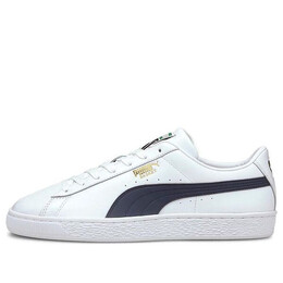 Кроссовки basket classic 21 'white peacoat' Puma, белый 374923-05 | white/blue