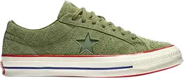 Кроссовки Converse Undefeated x One Star Suede Low Olive, зеленый 158894c | green
