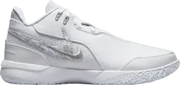 Nike Кроссовки Zoom LeBron NXXT Gen AMPD 'White Metallic Silver', белый fj1566 102 | white