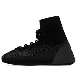 Кроссовки yeezy basketball knit 'onyx' Adidas, мультиколор hq6762 | slate onyx/slate onyx/slate onyx