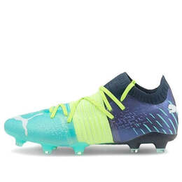 Кроссовки future z 1.2 fg ag 'green glare elektro aqua' Puma, зеленый 106476-03 | green