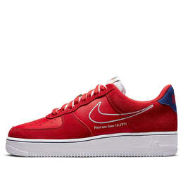 Кроссовки air force 1 '07 lv8 'first use - university red' Nike, красный db3597-600 | red/blue