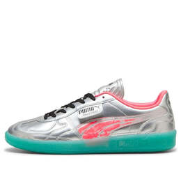 Кроссовки palermo newgenfooty 'silver sparkling green' Puma, серебряный 398151-01 | silver/sparkling green