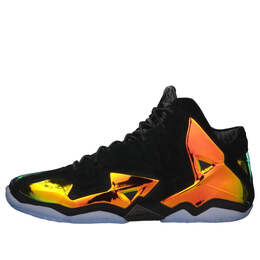 Кроссовки lebron 11 ext qs 'kings crown' Nike, черный 677693-001 | black/goldyellowgold