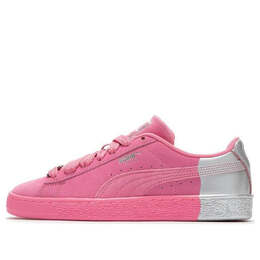 Кроссовки suede dance crew 'pink silver' Puma, розовый 398306-04 | pink/silver