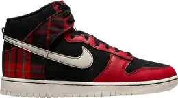 Кроссовки Nike Dunk High SE 'Tartan Plaid', черный dv0826 001 | black