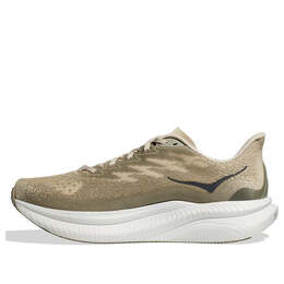 Кроссовки mach 6 'oat milk barley' Hoka One One, бежевый 1147790-okb | tan/white