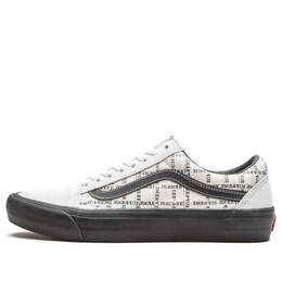 Кроссовки supreme x old skool pro 'logo pattern - white' Vans, белый vn0a45jc2yv | white
