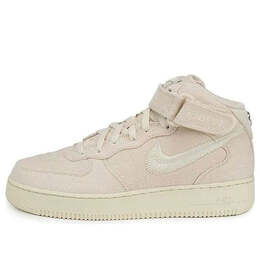 Кроссовки x stussy air force 1 mid 'fossil' Nike, бежевый dj7841-200 | tan