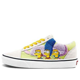 Кроссовки the simpsons x old skool 'the bouviers' Vans, белый vn0a4bv521m | white/yellow