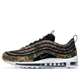 Кроссовки air max 97 'germany' Nike, мультиколор aj2614-204 | bamboo/black-dk khaki-sequoia