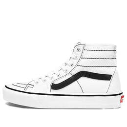 Кроссовки sk8-hi tapered white Vans, белый vn0a4u16ip2 | white