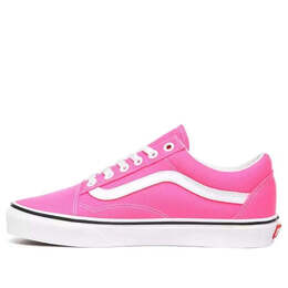 Кроссовки old skool 'neon - knockout pink' Vans, белый vn0a4u3bwt6 | white/pink