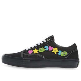 Кроссовки frog skateboards x skate old skool 'black' Vans, черный vn0a5hf33lt | black