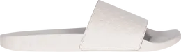 Кроссовки Gucci MicroGuccissima Slide White, белый 567115 bmj00 9522 | white