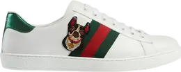 Кроссовки Gucci Ace Year of the Dog, белый 501907 dope0 9064 | year of the dog
