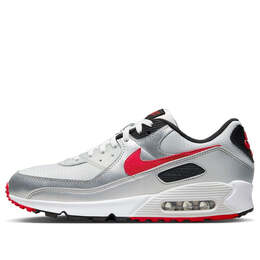 Кроссовки air max 90 'silver bullet' Nike, мультиколор dx4233-001 | photon dust/metallic silver/black/university red