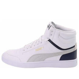 Кроссовки shuffle mid 'white grey peacoat' Puma, белый 380748-05 | white/blue