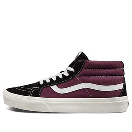 Кроссовки sk8-mid reissue 'black/port royale' Vans, черный vn0a391ftew | black/purple