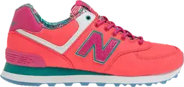 Кроссовки New Balance Wmns 574 'Island Pack - Laser Pink', розовый wl574igp | pink