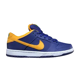Кроссовки Nike Dunk Low Pro SB 'Royal Blue Midas Gold', синий 304292 473 | blue