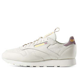 Кроссовки classic leather vintage 'chalk orchid' Reebok, белый dv4083 | white