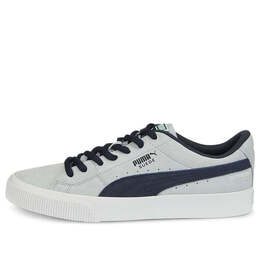 Кроссовки suede skate nitro 'platinum grey parisian night' Puma, серый 386082-01 | gray/blue/white