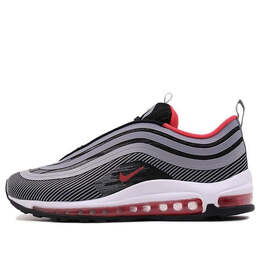 Кроссовки air max 97 ultra '17 'red orbit' Nike, черный 918356-010 | black/red orbit-wolf grey