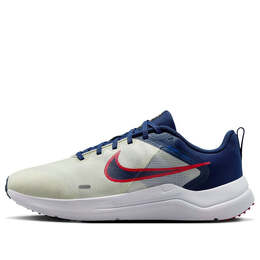 Кроссовки downshifter 12 road running shoes 'white red midnight navy' Nike, синий dd9293-012 | sea glass/white/university red/midnight navy