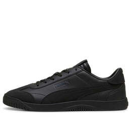 Кроссовки club 5v5 nubuck 'black grey' Puma, черный 396563-01 | black/black/strong grey