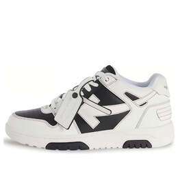 Кроссовки out of office ooo low tops 'black white' Off-White, черный omia189s24lea0041001 | black/white