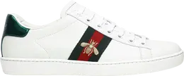 Кроссовки Gucci Ace Embroidered Bee, белый 611974 dope0 9064 | bee