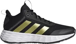 Кроссовки Adidas Own The Game 'Black Gold Metallic', черный h00468 | black