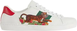 Кроссовки Gucci Ace Tiger Patch, белый 687609 utd10 9760 | tiger patch