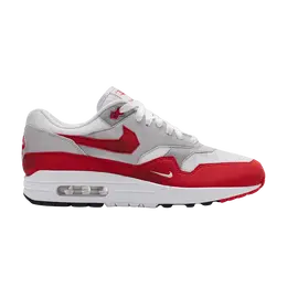 Кроссовки Nike Air Max 1 Low Poly, красный hq5882 100 | low poly