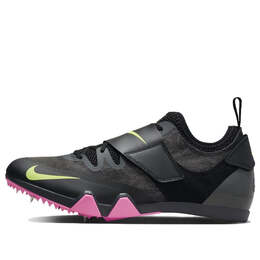 Кроссовки zoom pole vault 'anthracite fierce pink' Nike, мультиколор aa1204-004 | anthracite/black/light lemon twist/fierce pink