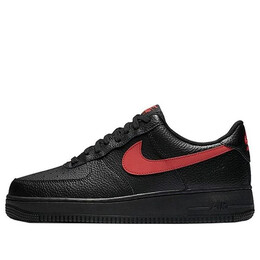 Кроссовки air force 1 low '07 'black university red' Nike, черный aa4083-011 | black