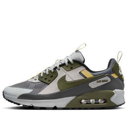 Кроссовки air max 90 drift 'grey cargo khaki' Nike, серый fb2877-003 | light smoke grey/iron grey/infinite gold/cargo khaki