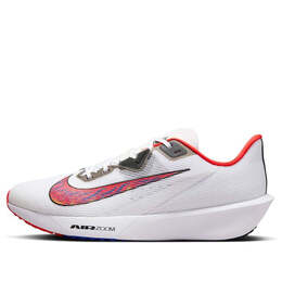 Кроссовки air zoom rival fly 4 'ekiden pack' Nike, белый hq3512-100 | white/black/university red/habanero red