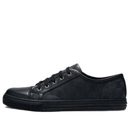 Кроссовки gg canvas low 'black' Gucci, черный 426189-kqwm0-1948 | black