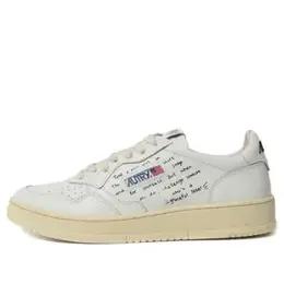 Кроссовки medalist low 'written - white black' Autry, белый aulm-wl01 | white/black
