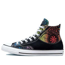 Кроссовки chuck taylor all star high 'pride' Converse, черный a02268c | black/green