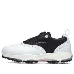Кроссовки golf oxford spike sneakers 'white black' Fila, белый a12m241601fwt | white/black