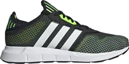 Кроссовки Adidas Swift Run X 'Black Solar Green', черный fy5686 | black