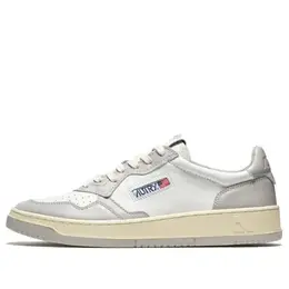 Кроссовки medalist low leather 'grey white' Autry, белый aulm-wb10 | whtie/grey