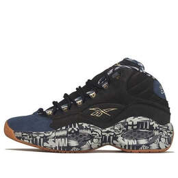 Кроссовки question mid 'iverson roundball classic' Reebok, черный fx4991 | black