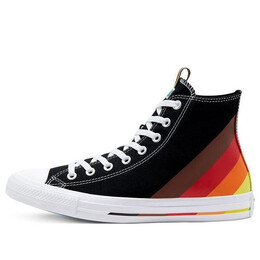 Кроссовки chuck taylor all star high 'pride - black' Converse, черный 167759c | black/blue/green/purple