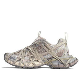 Кроссовки 3xl extreme lace sneakers 'light beige mesh and polyurethane' Balenciaga, бежевый 778698w3xll9191 | beige/grey